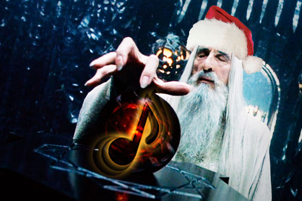 Saruman cantando metal