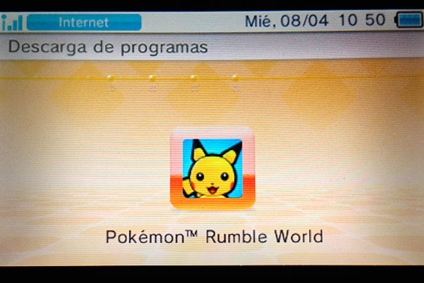 decarga pokémon rumble wolrd