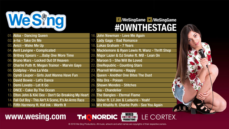 wesing_tracklist